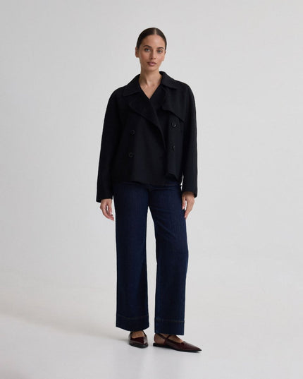 Women’s Wool Blazer – Classic Tailored Jacket - n/a - NOVEMBER28