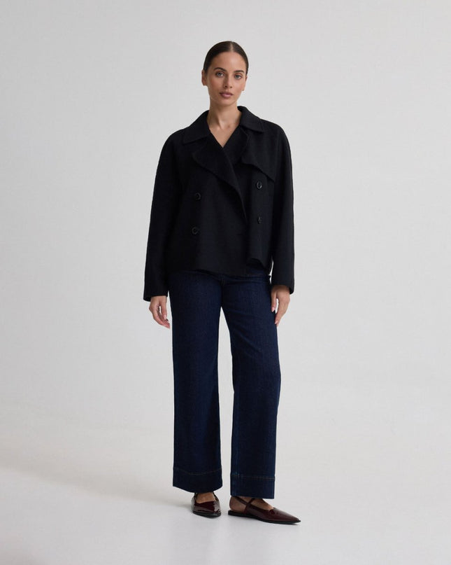 Women’s Wool Blazer – Classic Tailored Jacket - n/a - NOVEMBER28