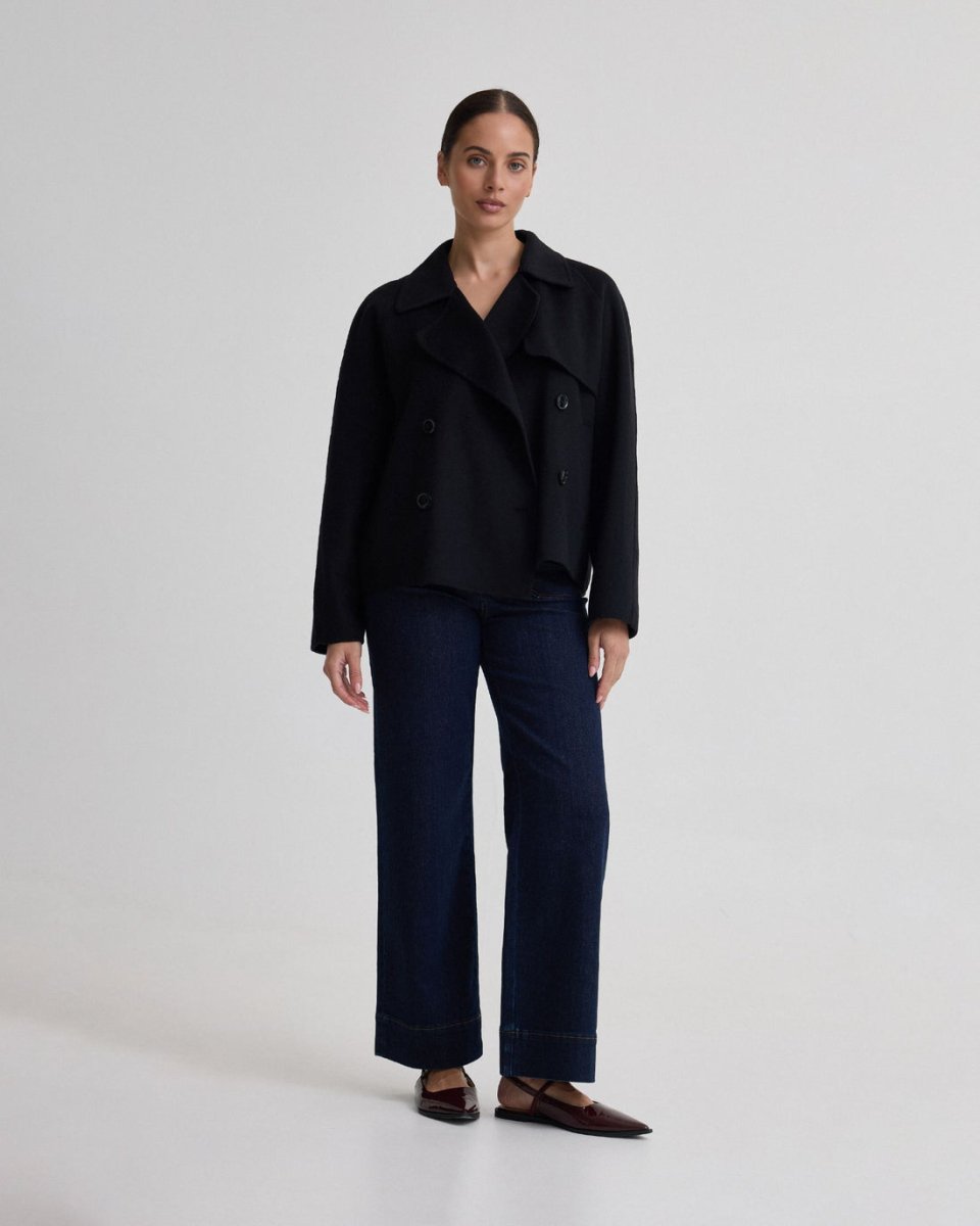 Women’s Wool Blazer – Classic Tailored Jacket - n/a - NOVEMBER28