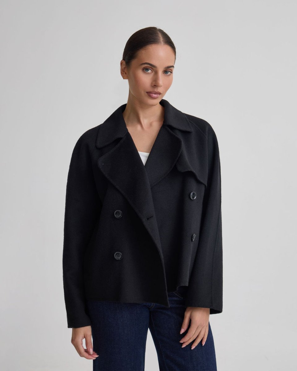 Women’s Wool Blazer – Classic Tailored Jacket - n/a - NOVEMBER28