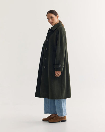 Women’s Wool Coat – Classic Tailored Winter Outerwear - n/a - NOVEMBER28