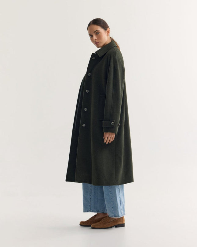 Women’s Wool Coat – Classic Tailored Winter Outerwear - n/a - NOVEMBER28