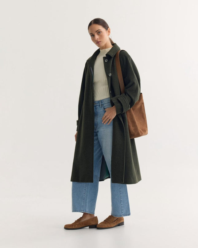 Women’s Wool Coat – Classic Tailored Winter Outerwear - n/a - NOVEMBER28