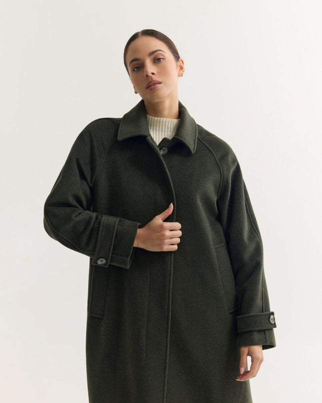 Women’s Wool Coat – Classic Tailored Winter Outerwear - n/a - NOVEMBER28