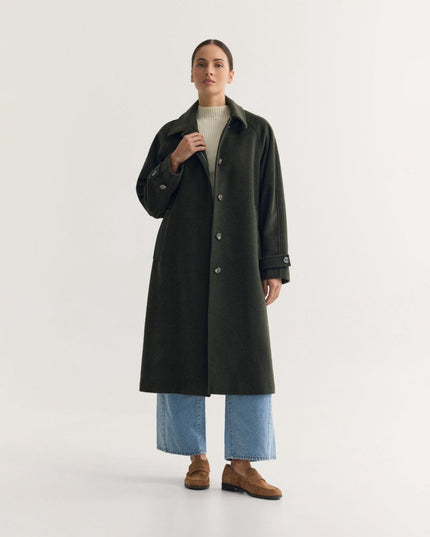 Women’s Wool Coat – Classic Tailored Winter Outerwear - n/a - NOVEMBER28