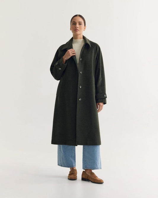 Women’s Wool Coat – Classic Tailored Winter Outerwear - n/a - NOVEMBER28