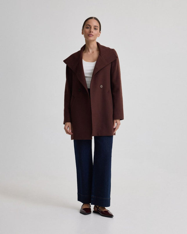 Women’s Wool Coat – Classic Winter Outerwear - n/a - NOVEMBER28
