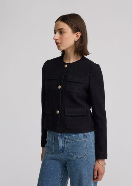 Women's Wool Coat – Elegant Classic Winter Outerwear - n/a - NOVEMBER28