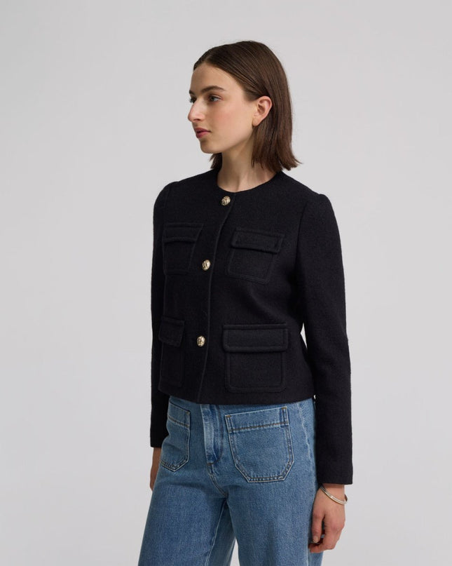 Women's Wool Coat – Elegant Classic Winter Outerwear - n/a - NOVEMBER28