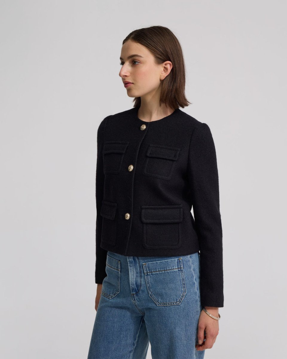 Women's Wool Coat – Elegant Classic Winter Outerwear - n/a - NOVEMBER28