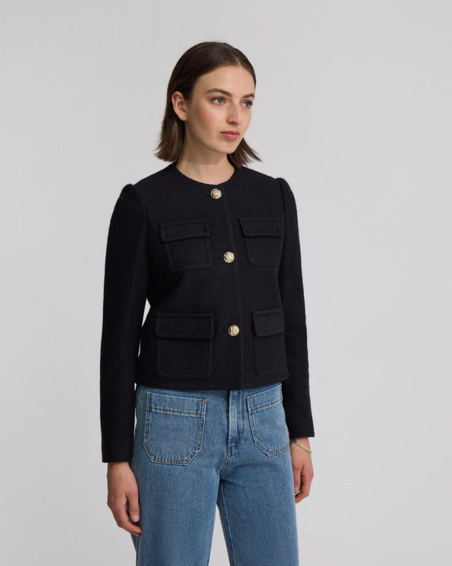 Women's Wool Coat – Elegant Classic Winter Outerwear - n/a - NOVEMBER28