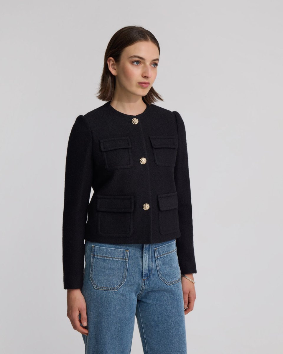 Women's Wool Coat – Elegant Classic Winter Outerwear - n/a - NOVEMBER28