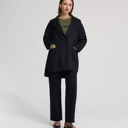 Women's Wool Coat - Elegant Winter Outerwear for Stylish Comfort - n/a - NOVEMBER28