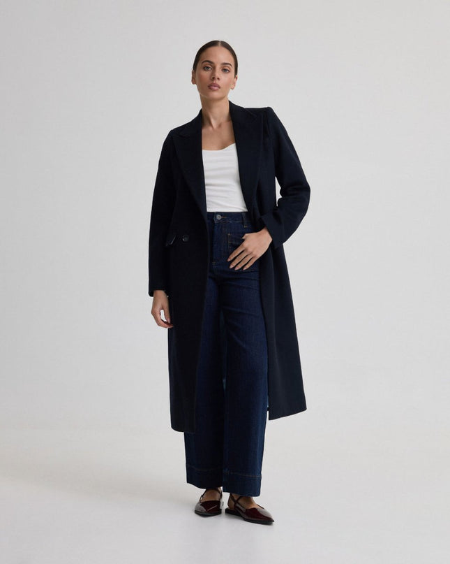 Women's Wool Coat - Timeless Classic Wool Outerwear for Winter - n/a - NOVEMBER28