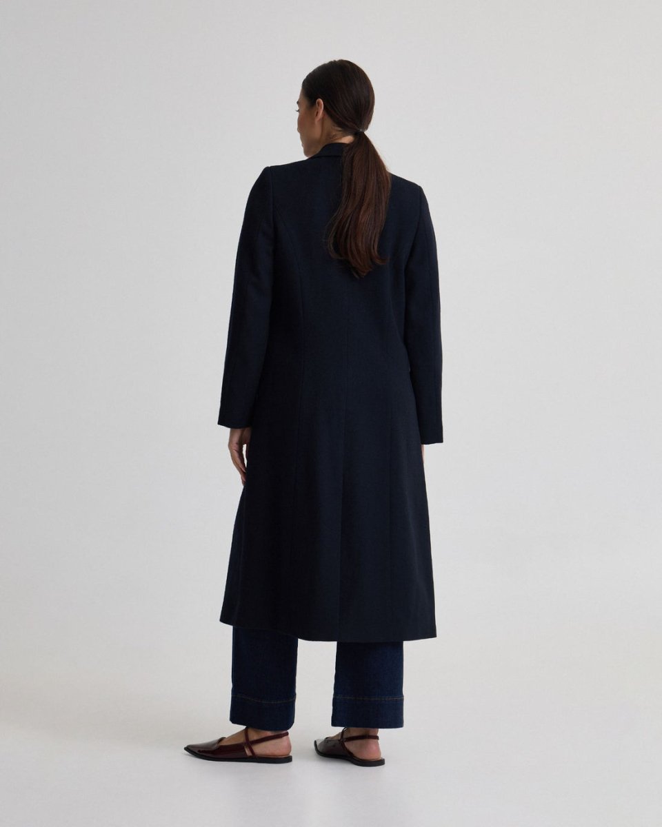 Women's Wool Coat - Timeless Classic Wool Outerwear for Winter - n/a - NOVEMBER28
