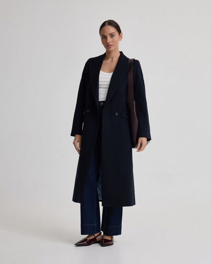 Women's Wool Coat - Timeless Classic Wool Outerwear for Winter - n/a - NOVEMBER28