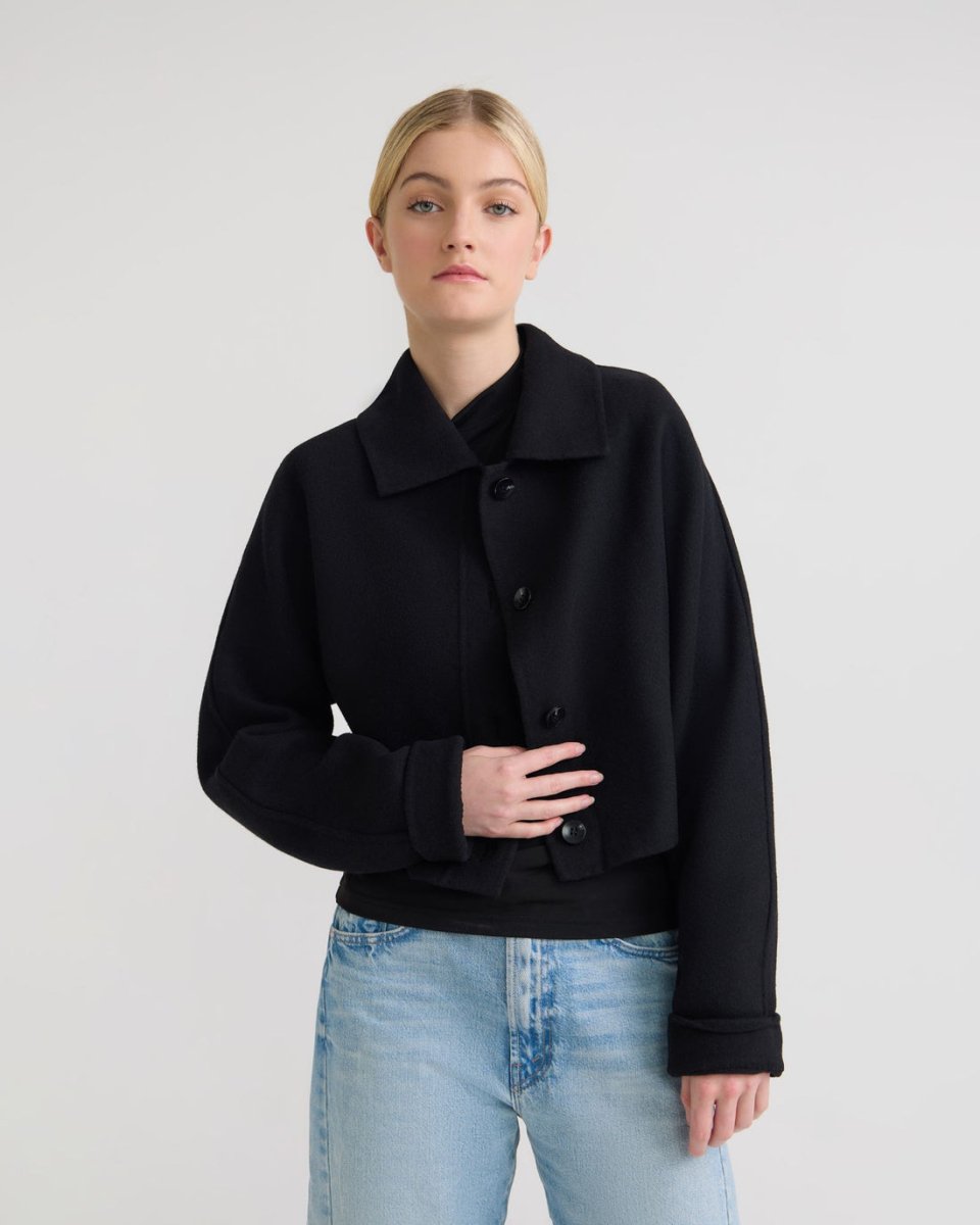 Women’s Wool Jacket - Classic Tailored Outerwear for Timeless Style - n/a - NOVEMBER28
