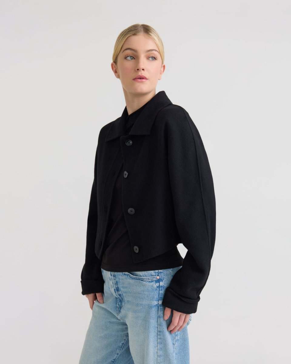 Women’s Wool Jacket - Classic Tailored Outerwear for Timeless Style - n/a - NOVEMBER28