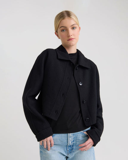 Women’s Wool Jacket - Classic Tailored Outerwear for Timeless Style - n/a - NOVEMBER28