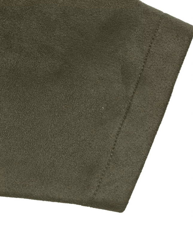 Zip Up Drop Shoulder Jacket - Trendsi