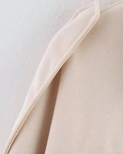 Zip Up Oversized Jacket - Trendsi